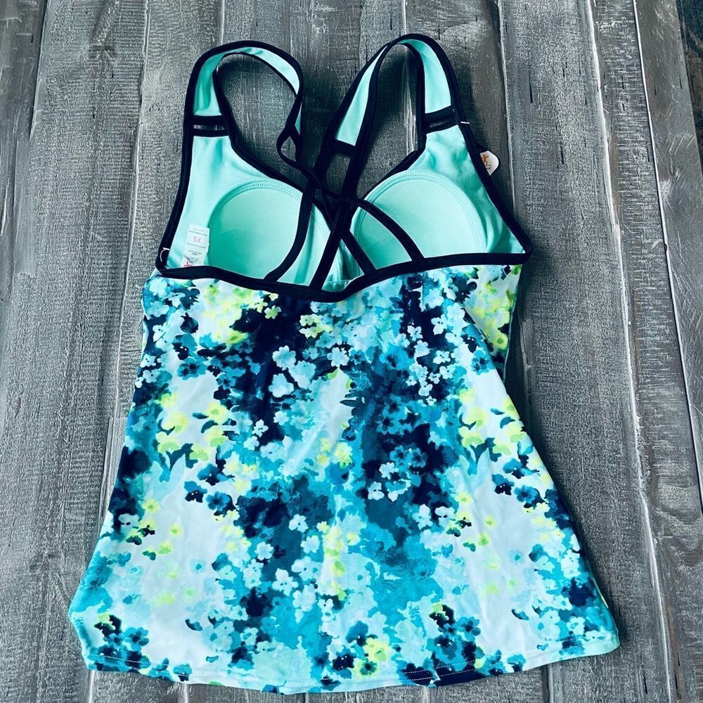 ZeroXposur UPF Quick Dry Tankini Swim Active Tank Top XS - Picture 3 of 4